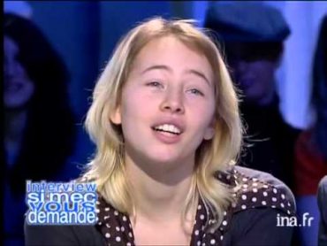 Interview Si votre mec vous le demande Isild Le Besco  Archive INA