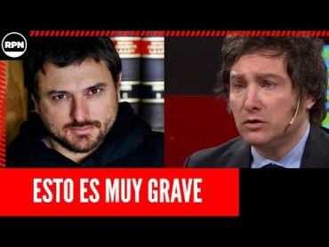 Gravísima denuncia de Juan Grabois: "Milei acaba de tomar la decisión de..."