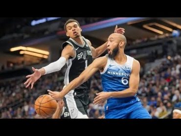 San Antonio Spurs vs Minnesota Timberwolves  Full Game Highlights  February 27, 202324 NBA Season