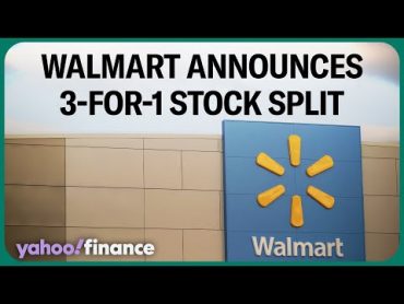 Walmart announces 3for1 stock split