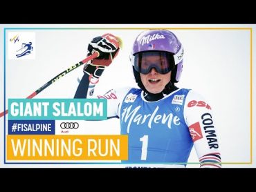 Tessa Worley  1st place  Kronplatz  Women&39;s Giant Slalom  FIS Alpine