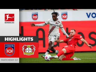 Bayer Keeps On Winning!  Heidenheim  Bayer Leverkusen 12  Highlights  MD 22 – Bundesliga 23/24