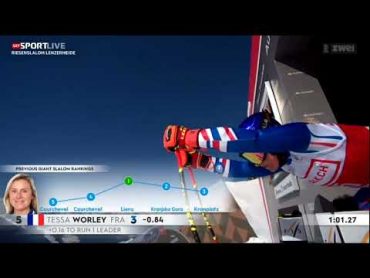 Tessa Worley  1. Platz  Riesenslalom Lenzerheide 2022