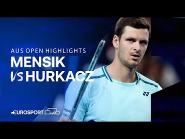 Jakub Mensik v Hubert Hurkacz  Round Two  Australian Open 2024 Highlights 🇦🇺