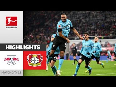 RB Leipzig  Bayer 04 Leverkusen 23  Highlights  Matchday 18 – Bundesliga 2023/24