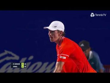 Atp Acapulco, De MinaurTaro Daniel 62, 61: gli highlights