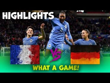 France v Germany  Highlights uwnl  Women&39;s Nations League Semifinal 23022024