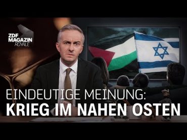 Eine Diskursanalyse: Wie Deutschland über den Krieg im Nahen Osten redet  ZDF Magazin Royale