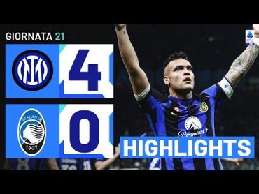 INTERATALANTA 40  HIGHLIGHTS  RECUPERO 21ª GIORNATA  SERIE A TIM 2023/24