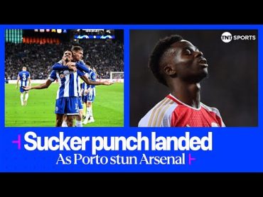 🥊 SUCKER PUNCH for Arsenal as Porto score 94thminute winner  UEFA Champions League