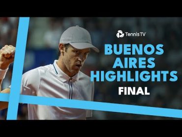 Nicolas Jarry vs Facundo Diaz Acosta For The Title! 🏆  Buenos Aires 2024 Final Highlights