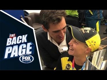 Alyssa Healy on having Mitchell Starc at the final  The Back Page