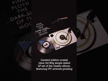 Pink Floyd will release a Collector’s Edition of The Dark Side Of The Moon on crystal clear vinyl