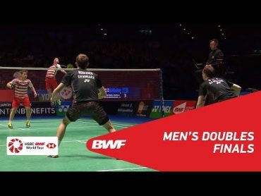 MD  GIDEON/SUKAMULJO (INA) [1] vs BOE/MOGENSEN (DEN) [2]  BWF 2018