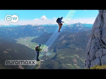 Climbing 700 m Above The Abyss: Stairway To Heaven In Austria  Axel On The Edge