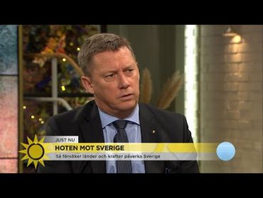 Säpochefen: Underrättelsehotet har ökat  Nyhetsmorgon (TV4)