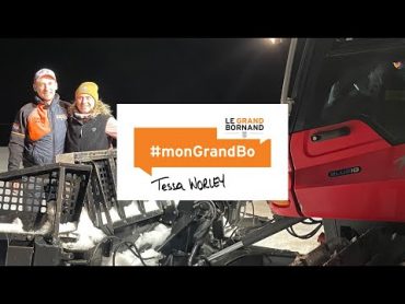 monGrandBo avec Tessa WORLEY  Avec les dameurs