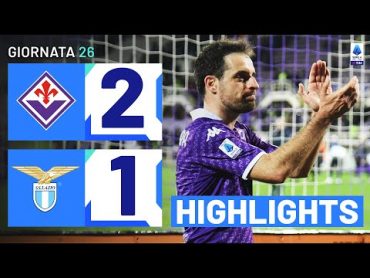 FIORENTINALAZIO 21  HIGHLIGHTS  26ª GIORNATA  SERIE A TIM 2023/24