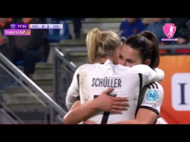 Deutschland gegen Niederlande 2:0 nations league frauen