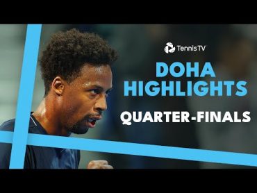 Rublev vs Mensik, Monfils & Humbert, Bublik, Khachanov Feature  Doha 2024 QuarterFinals Highlights