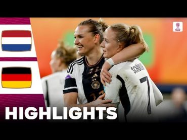 Germany vs Netherlands  Highlights  UEFA Women&39;s Nations League Third Place 28022024