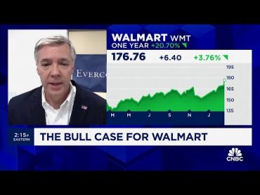 Walmart is in the early innings of a multiyear reacceleration, says Evercore ISI’s Greg Melich