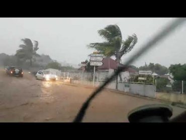 Tempête Fakir  Rivière Saint Louis