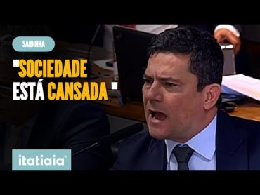 MORO SOBRE SAIDINHA TEMPORÁRIA: "SOCIEDADE ESTÁ CANSADA DE VER BENEFÍCIOS A BANDIDO"