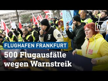 LufthansaStreik sorgt für viele Flugausfälle am Frankfurter Flughafen  hessenschau