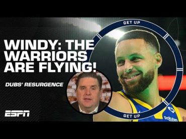 The Warriors are FLYING! ✈️ Brian Windhorst is excited about Golden State&39;s resurgence 📈  Get Up