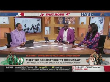 FIRST TAKE  Stephen A. tells Shannon that Celtics are biggest threat to every team in NBA