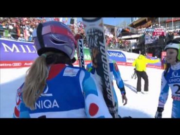 Tessa Worley championne du géant  Schladming 2013 (HD)