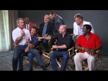 Sylvester Stallone, Cast Talk &39;The Expendables 3&39;