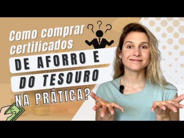 Como comprar certificados de aforro e do tesouro na prática?  Parceria c/ Jornal de Notícias