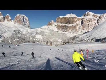 Canazei   Belvedere ski area   Val di Fassa   Dolomiti  Italy  Sellaronda