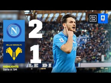 KVARAVAGGIO è tornato, PENNELLATA da tre punti: NapoliVerona 21  Serie A TIM  DAZN Highlights