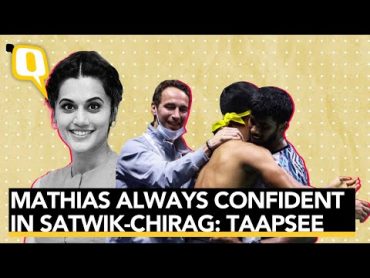 &39;Catalyst&39; Taapsee Pannu on Partner Mathias Boe & His Wards SatwikChirag  The Quint