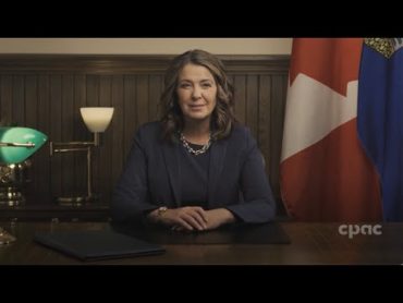 Alberta Premier Danielle Smith delivers stateoftheprovince address – February 21, 2024