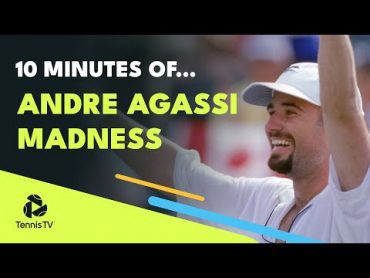 10 Minutes Of Andre Agassi MADNESS