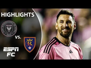 Messi & Miami win opener ⚽ Inter Miami vs. Real Salt Lake  Full Game Highlights