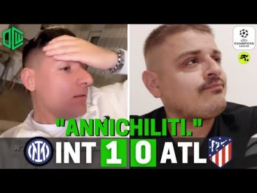 INTER ATLETICO MADRID 1 0  TIFOSI DELLE ALTRE SQUADRE INCHINATI: “SONO IMPRESSIONANTI…”  TIFOSIAMO