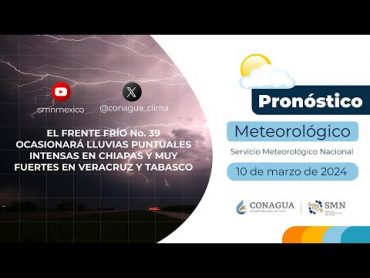 Pronóstico del tiempo 10 de marzo de 2024 8 00 h