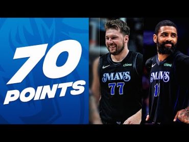 Kyrie Irving & Luka Doncic GO OFF For 70 PTS COMBINED  February 22, 2024