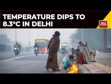 Delhi Weather Update: Minimum Temperature Dips To 8.3°c, One Notch Below The Season&39;s Average