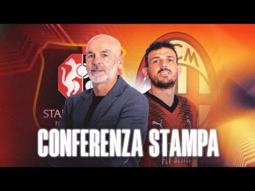 MilanSlavia Praga  Mister Pioli e Yacine Adli in conferenza  europaleague