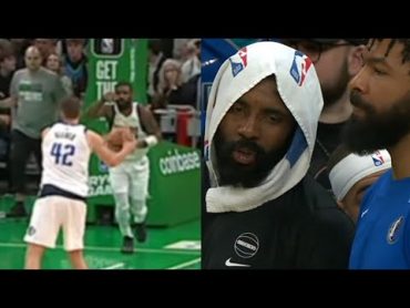 KYRIE PISSED AT BOSTON FANS CHANTING "KYRIE SUCKS" & REFUSES TO SHAKE HANDS! LEAVES!