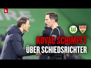 "Kein BundesligaNiveau!": Genervter Kovac rechnet ab  Wolfsburg  Stuttgart 2:3