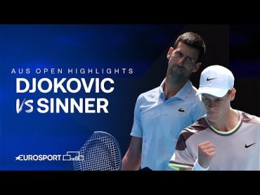 Novak Djokovic v Jannik Sinner  SemiFinal  Extended Australian Open 2024 Highlights 🇦🇺