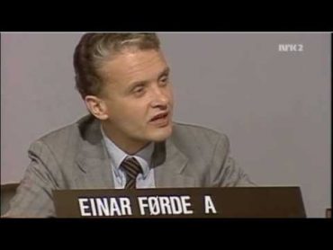 Einar Førdes fantastiske sitat  Valg 1981