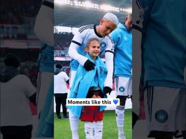 Charlotte FC players helping out the kids 💙 shorts wholesome mls